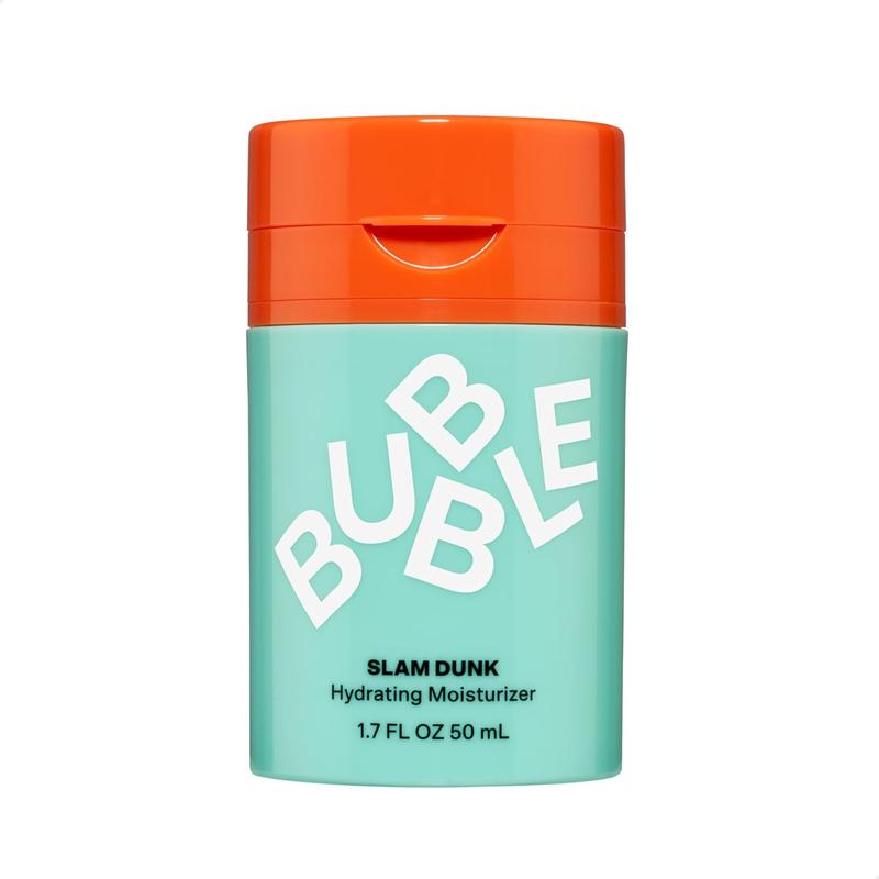 Bubble Skincare Slam Dunk Face Moisturizer - Hydrating Face Cream for Dry Skin Made with Vitamin E + Aloe Vera Juice for a Glowing Complexion - Skin Care with Blue Light Protection (50ml) Moisturizing Hydrate Moisture Comfort Skin Repair