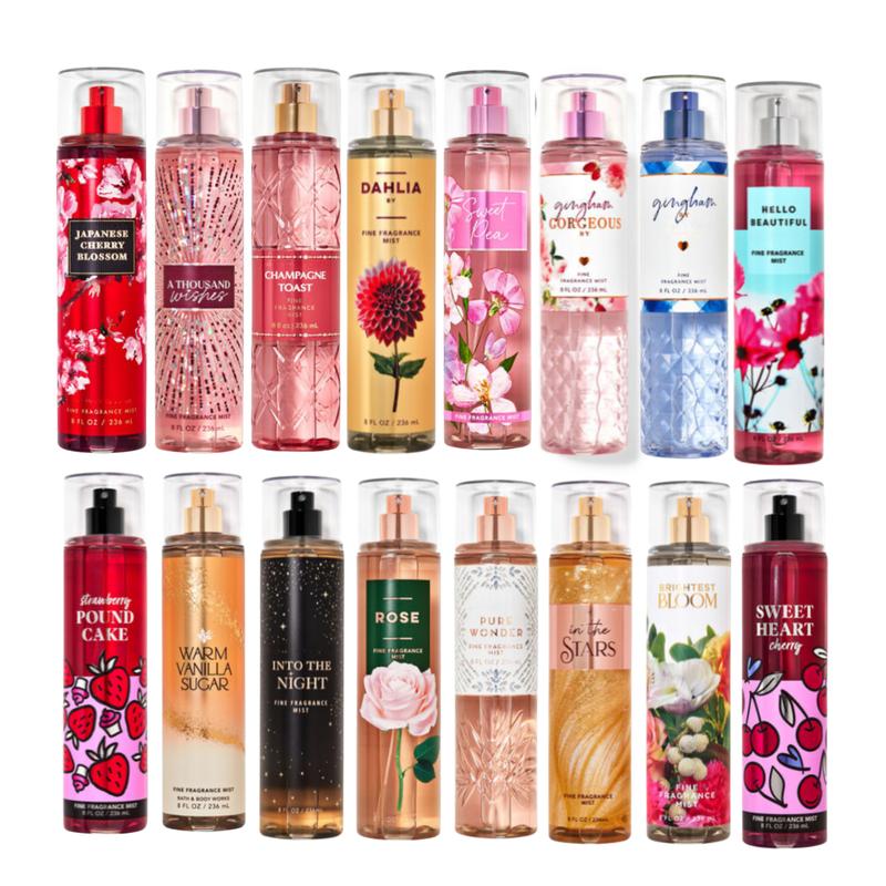 Women's Long Lasting Body Mist Perfume Fragrance 236ml