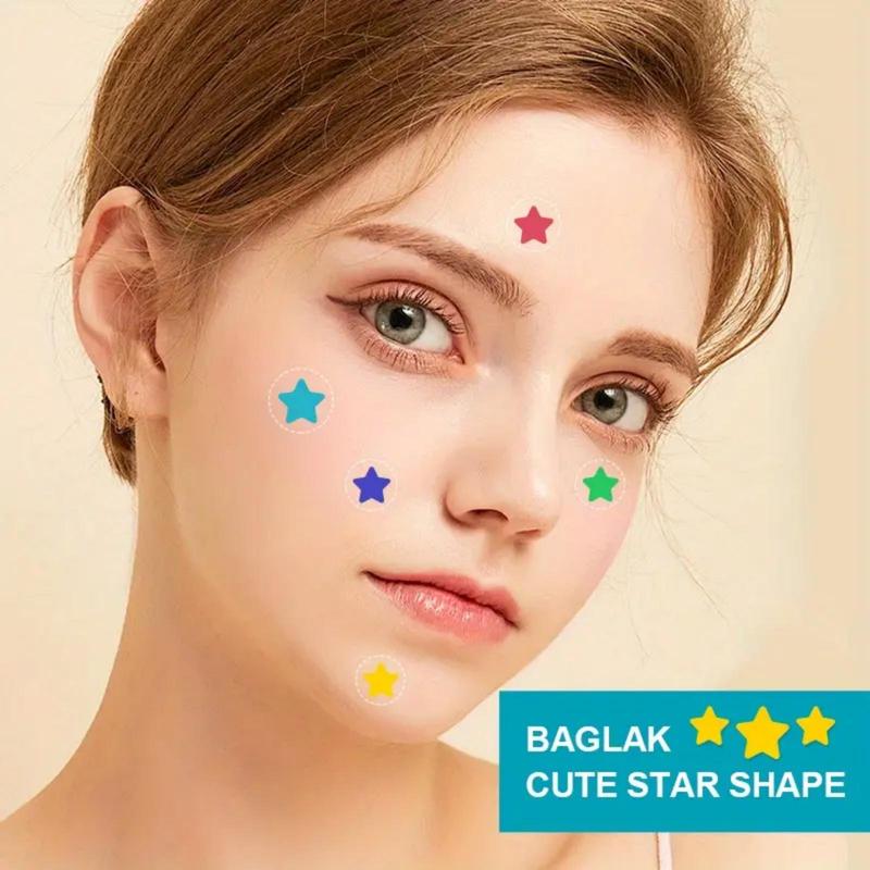 Star Shaped Acne Patches, 240pcs box Invisible Acne Cover Patches, Hydrocolloid Face Blemish Covering Patches, Skin Care Products for Women & Men