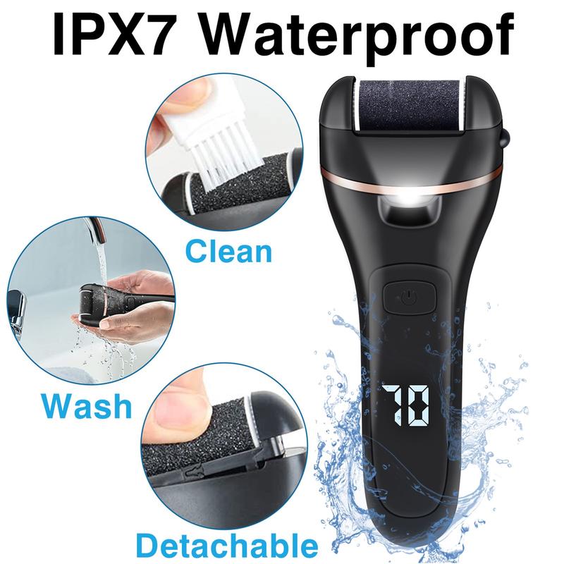 Electric Callus Remover for Feet Foot Grinder for Dead Skin Foot Scrubber Electric Foot File Callus Remover Rechargeable Pedicure Kit