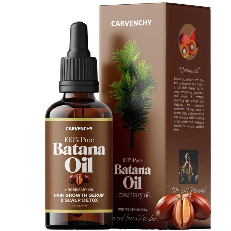 3 PACK CARVENCHY Batana and Rosemary Oil - Hair Growth Serum - 30ml