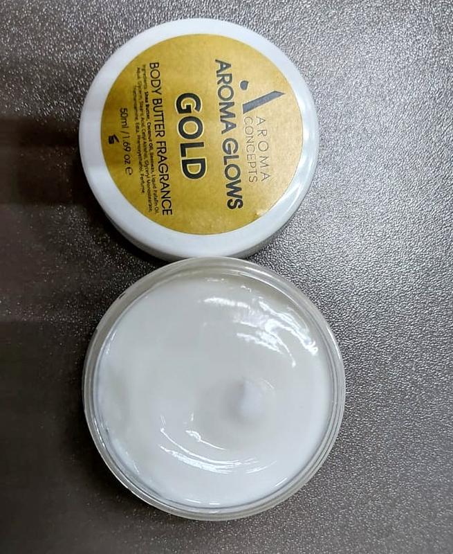 Aroma Concepts Body Butter 50ml Fragrance Cream by Aroma Concepts Shea Butter Infused AROMA GLOWS Scented