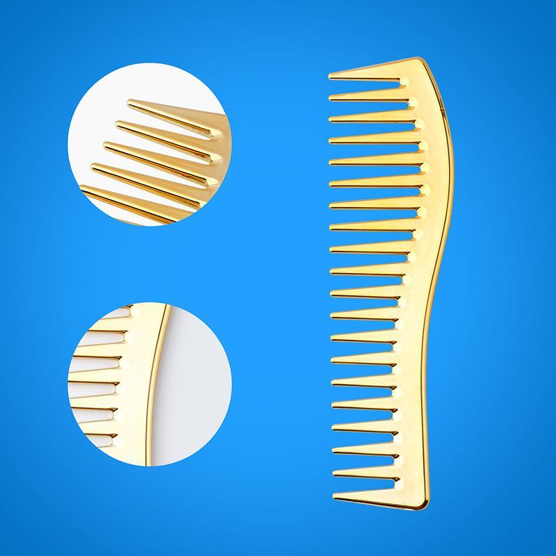 Double Sided Hair Brush Comb, 2 Counts set Hair Salon Styling Comb, Beard Comb, Hairdressing Comb, Hair Styling Tool for Women & Men