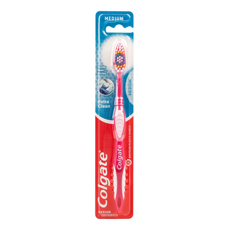 Colgate Extra Clean Full Head Toothbrush Medium 1ct  1 each