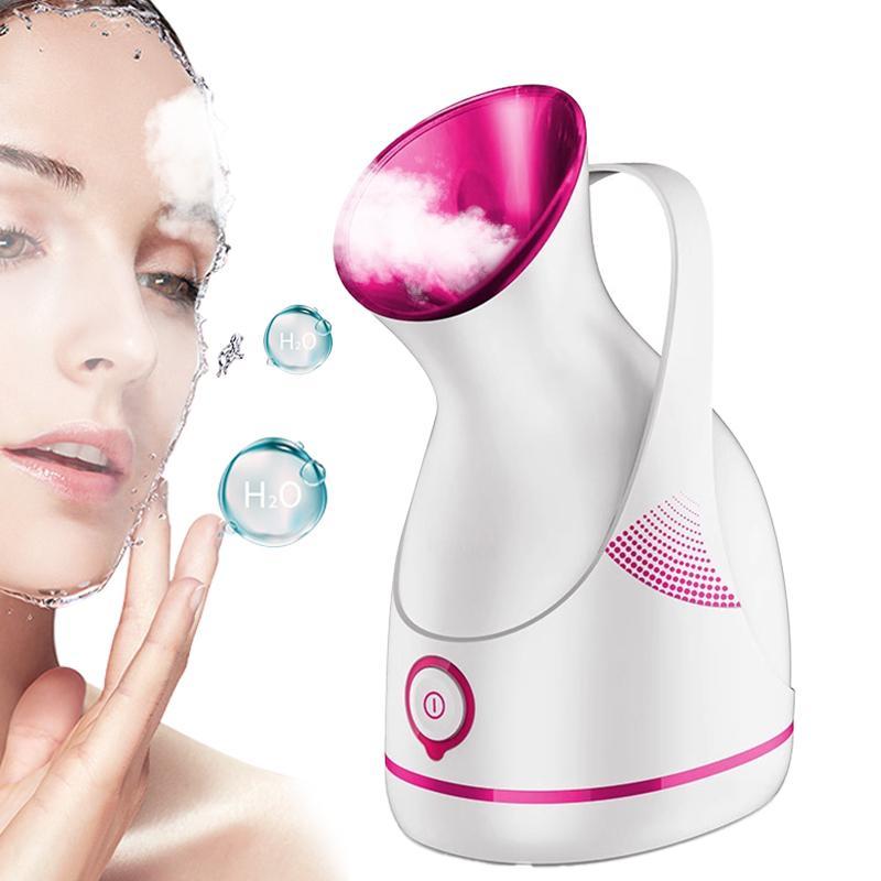 Professional Smart Facial Steamer, Nano Ionic Hydration Facial Beauty Skincare Instrument, Home Spa Face Skincare Product for Women Face Steamer Ordinary Skincare, Skin Care Products, Halloween, Christmas