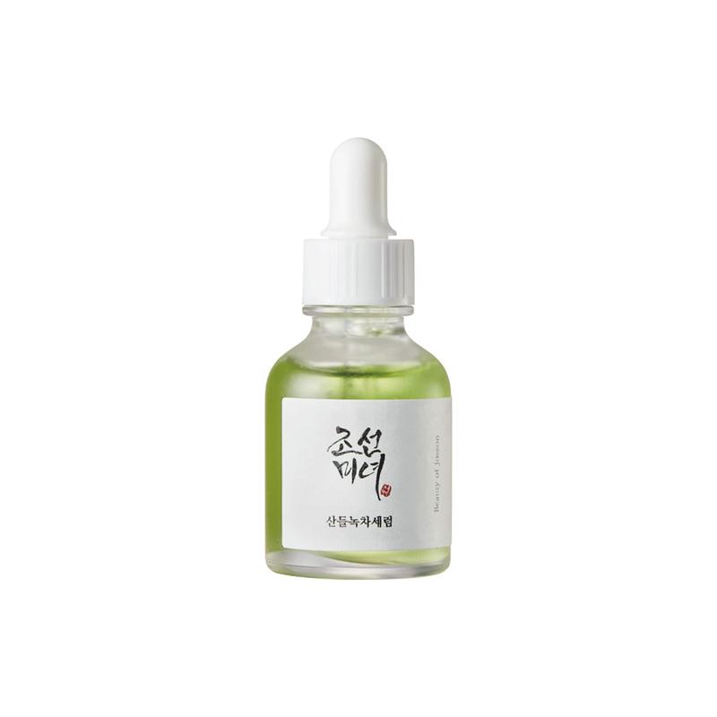 [Beauty of Joseon] Calming Serum : Green tea+Panthenol 30ml, Green tea+Panthenol 30ml, Moisturizing Sensitive, Soothing, Acne-Prone, UV Irritated Skin, 30% Mugwort Extract, Soothes Skin, Daily Korean Skin Care, Viral Serum