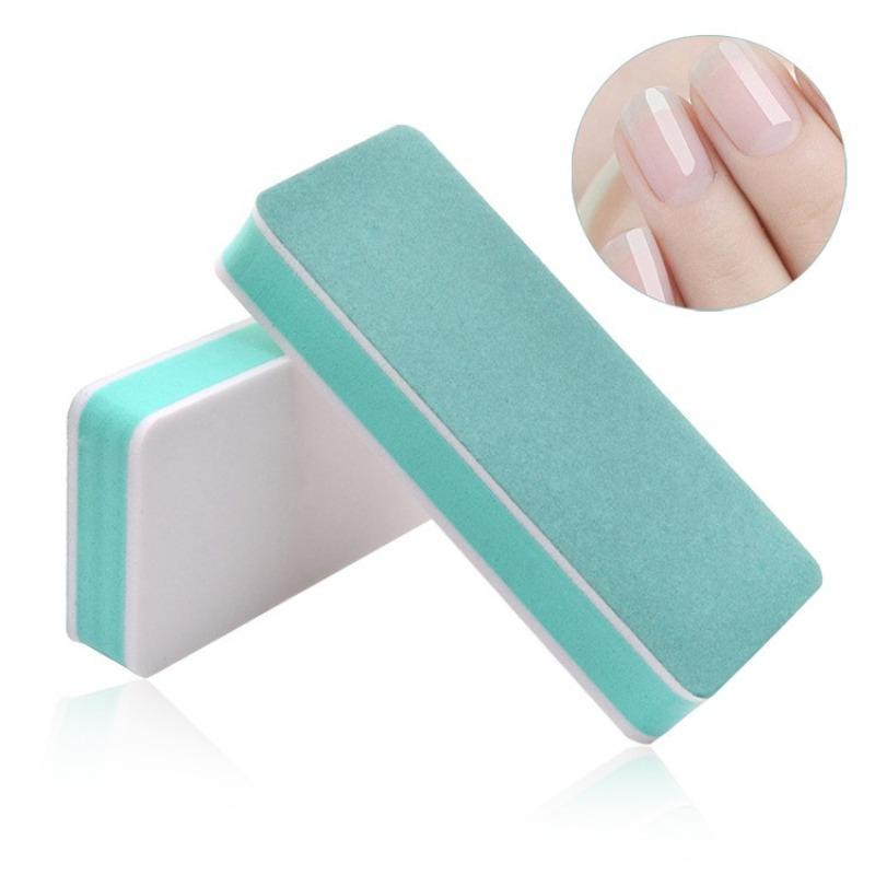 Nail File Block, 1 Count Nail Buffing Block, Professional Manicure Tool for Women & Girls