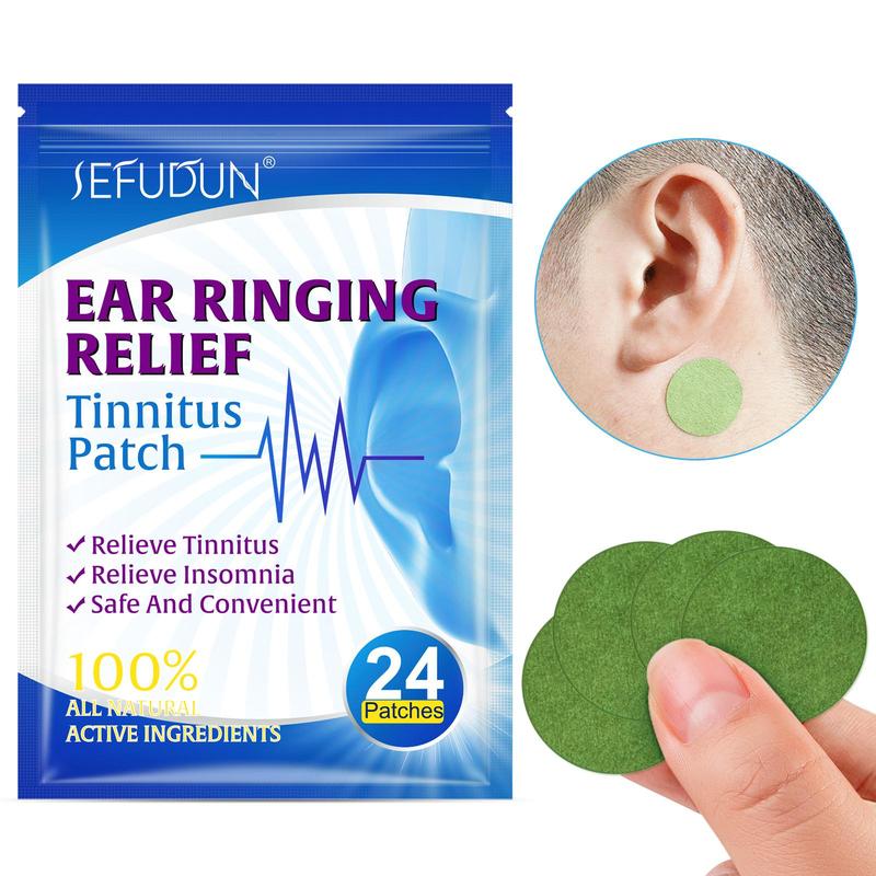 Ear Ringing Relief Patch, Ear Ringing Relief Sticker, Natural Ingredient Ear Care Patch, without Oral Administration, More Safe and Effective