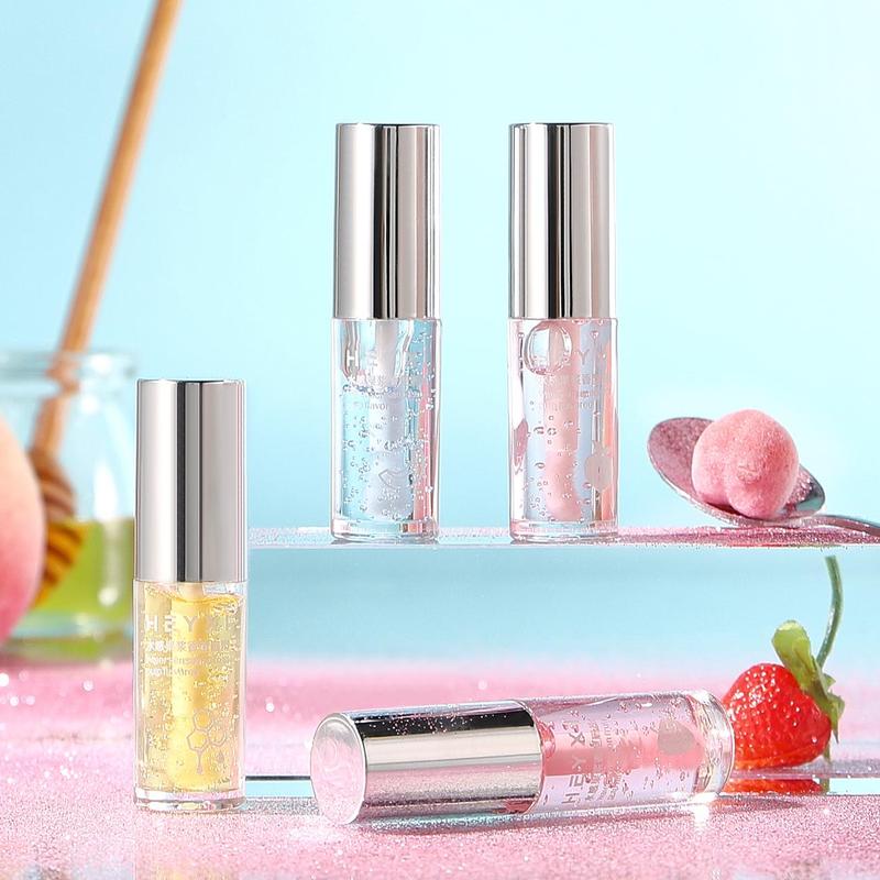 Long Lasting Lip Gloss, Moisturizing Lip Oil, Hydrating Lip Balm, Suitable for All Occasions Lip Makeup, Girls and Women Makeup Accessories, Christmas Gift