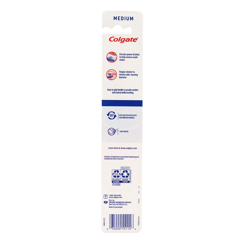 Colgate Extra Clean Full Head Toothbrush Medium 1ct  1 each