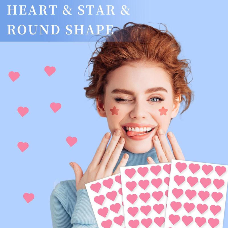 Heart Shaped Acne Patches, 240pcs box Facial Acne Covering Stickers, Facial Acne Patches, Skin Care Products for Women & Men