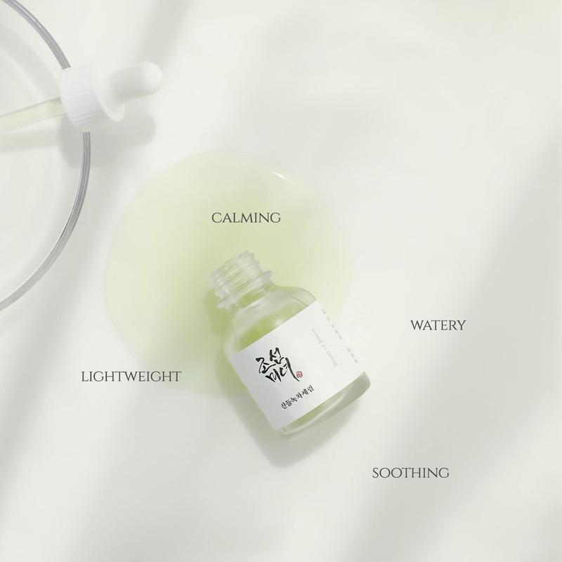 [Beauty of Joseon] Calming Serum : Green tea+Panthenol 30ml, Green tea+Panthenol 30ml, Moisturizing Sensitive, Soothing, Acne-Prone, UV Irritated Skin, 30% Mugwort Extract, Soothes Skin, Daily Korean Skin Care, Viral Serum