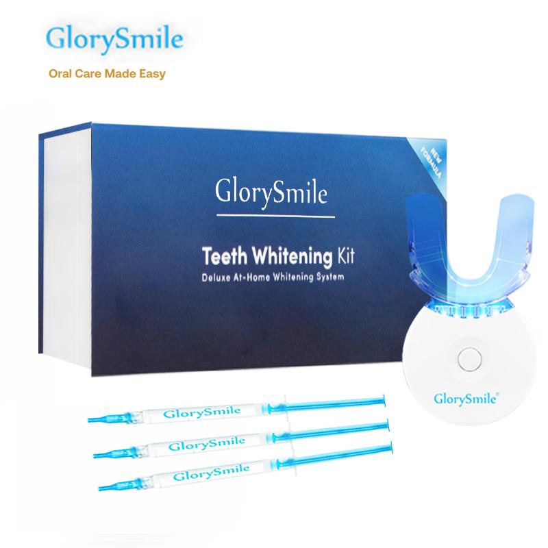 Teeth Whitening Kit,Teeth Whitening Light with 3 Carbamide Peroxide Teeth Whitening Gel for Sensitive Teeth, Effective, Travel-Friendly, Gentle,Safe,Easy to Use