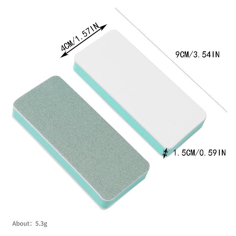 Nail File Block, 1 Count Nail Buffing Block, Professional Manicure Tool for Women & Girls