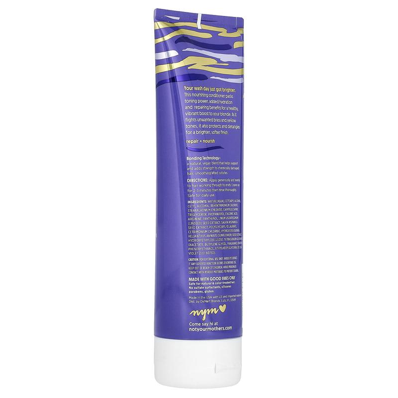 Not Your Mother's Blonde Moment, Tone & Repair Purple Conditioner, For Blonde, Highlighted & Silver Hair, 8 fl oz (237 ml)