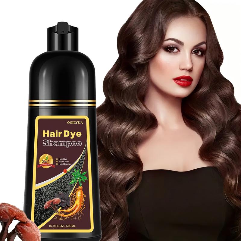 3 In 1 Hair Colour Shampoo, Long Lasting Hair Colour Shampoo, Instant Hair Colour Shampoo, For Men And Women.500ML 16.9FL.OZ Halloween