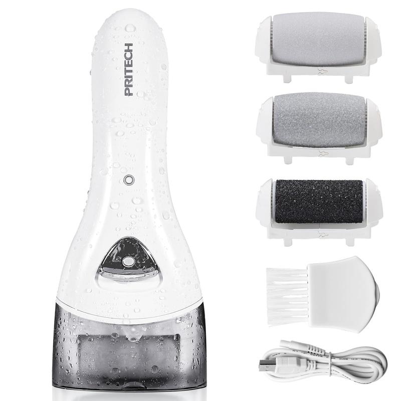 Electric Feet Callus Removers Rechargeable,Portable Electronic Foot File Pedicure Tools, Electric Callus Remover Kit,Professional Pedi Feet Care Perfect for Dead,Hard Cracked Dry Skin Ideal Gift