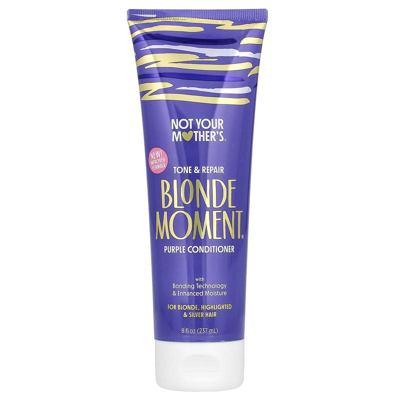 Not Your Mother's Blonde Moment, Tone & Repair Purple Conditioner, For Blonde, Highlighted & Silver Hair, 8 fl oz (237 ml)