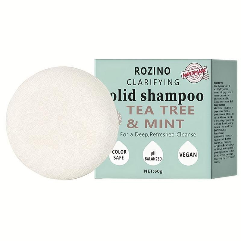 Tea Tree & Mint Shampoo Soap, Oil-control Shampoo Bar Soap, Hair Cleansing Soap Bars, Hair Care & Styling Supplies