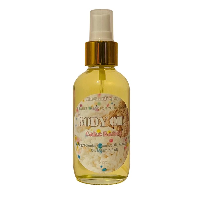 Body Oil Cake Batter Moisturizer