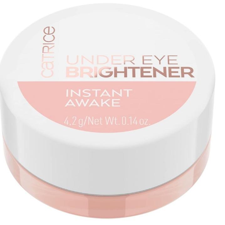 Catrice | Under Eye Brightener | Conceal & Brighten Dark Circles | With Hyaluronic Acid & Shea Butter (010 | Light Rose) Cosmetic Vegan