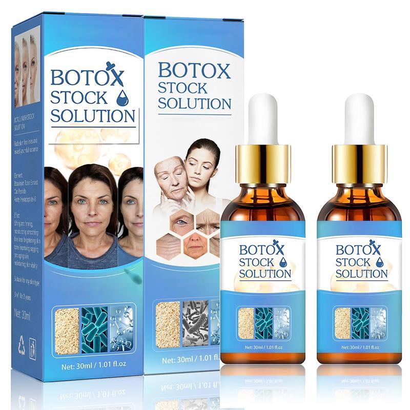 Botox Face Serum, 2 Counts Refreshing Facial Essence for Soothing Skin, Nourishing Face Skin Care Products for Women