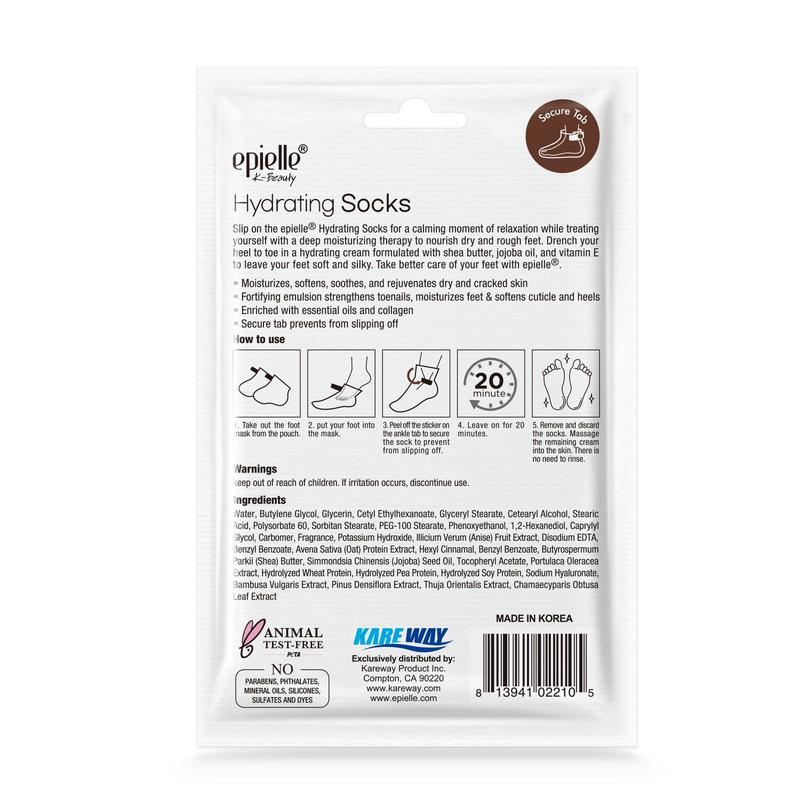 Hydrating & Moisturizing Gloves & Socks Masks Combo 12 Pack for Hands and Feet Gift Moisturize