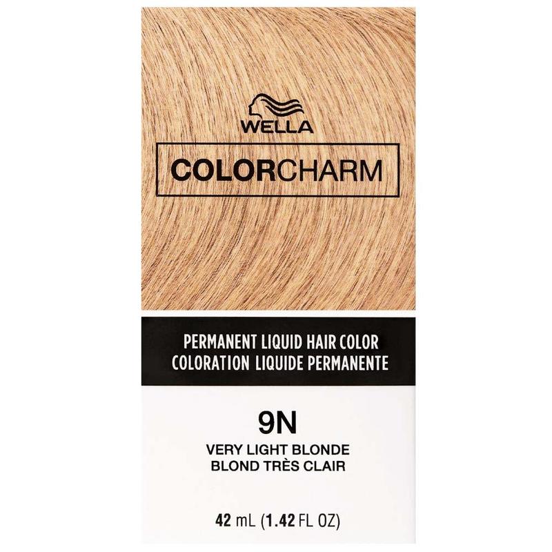 WELLA COLOR CHARM PERMANENT LIQUID HAIR COLOR - 9N 911 VERY LIGHT BLONDE