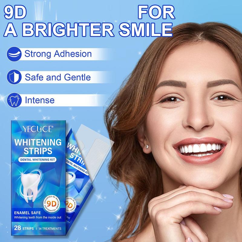 Teeth Brightening Strips, 1 Box Teeth Brightening Sticker, Oral Care Sticker, Dental Care Product for Men & Women