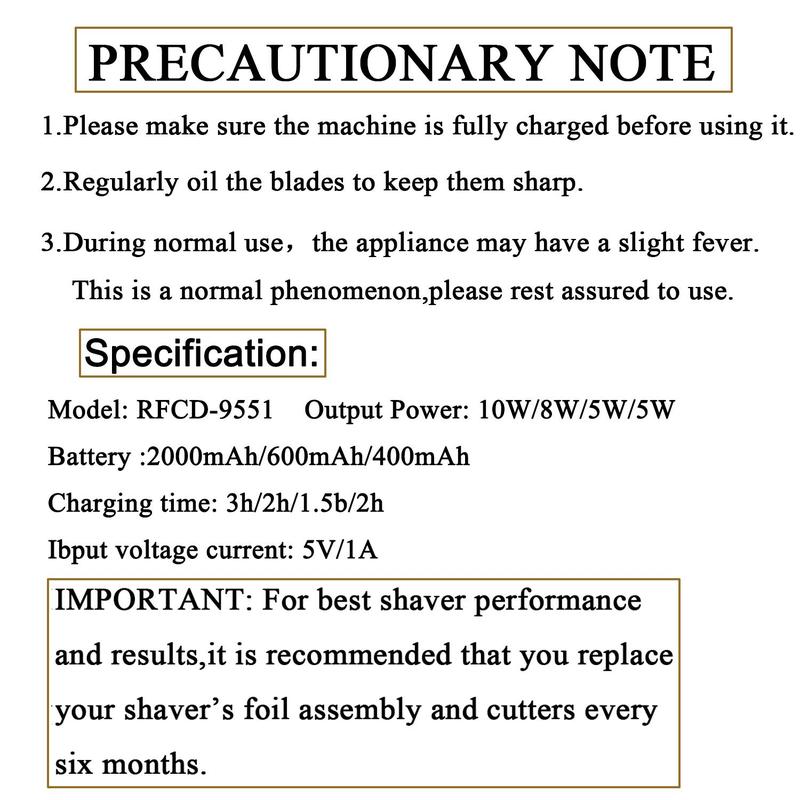 Professional Hair Clipper Set, 1 Set Cordless Barber Clippers for Men, Wet and Dry Foil Shaver, Rechargeable Mens Hair Grooming Kit, Hair Cutting Machines, Trimmer Set, Clippers for Men, Barber Kit, Stocking Fillers Gift