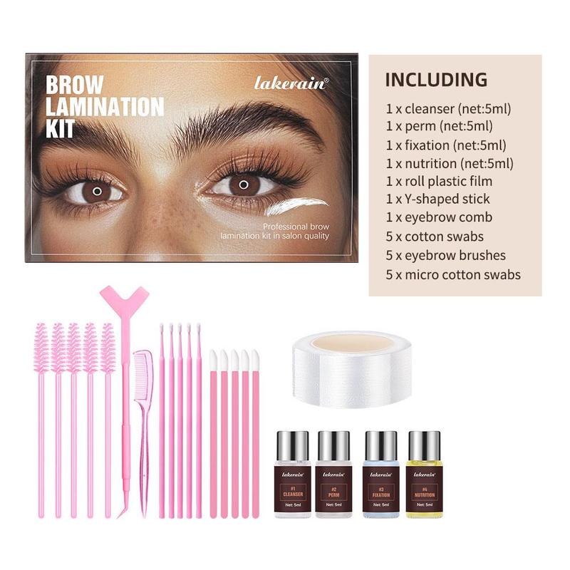 Eyebrow Lamination Kit, 22pcs set Eyebrow Perming & Tinting Kit, Professional Eyebrow Shaping Kit, Eye Brow Makeup Tool for Women, Christmas Gift