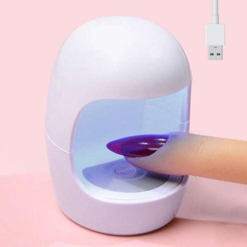 Portable Nail Drying Lamp, Mini UV LED Light Gel Nail Dryer, Manicure Art Tool for Home & Beauty Salon Use, Gift For Christmas, Winter Gift, Christmas Gift, Winter Gift Set