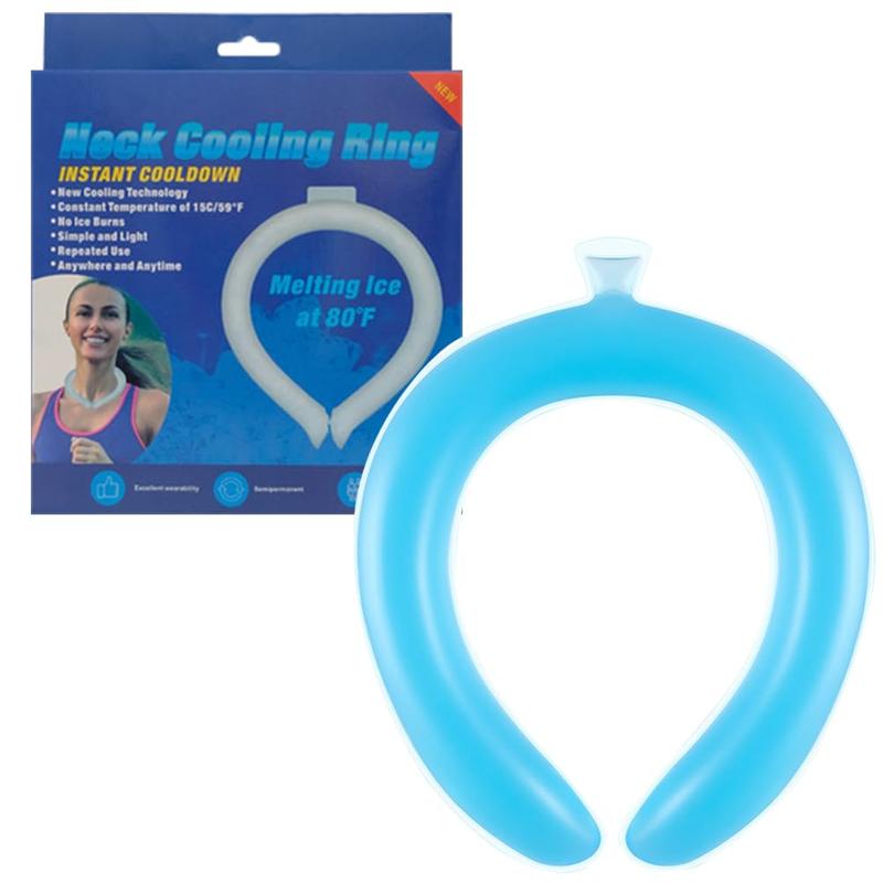 Ice Neckband, Ice Neck Cooling Band, Cold Compress Ice Neck Wrap, Neck Ice Band, Summer Ice Neckband