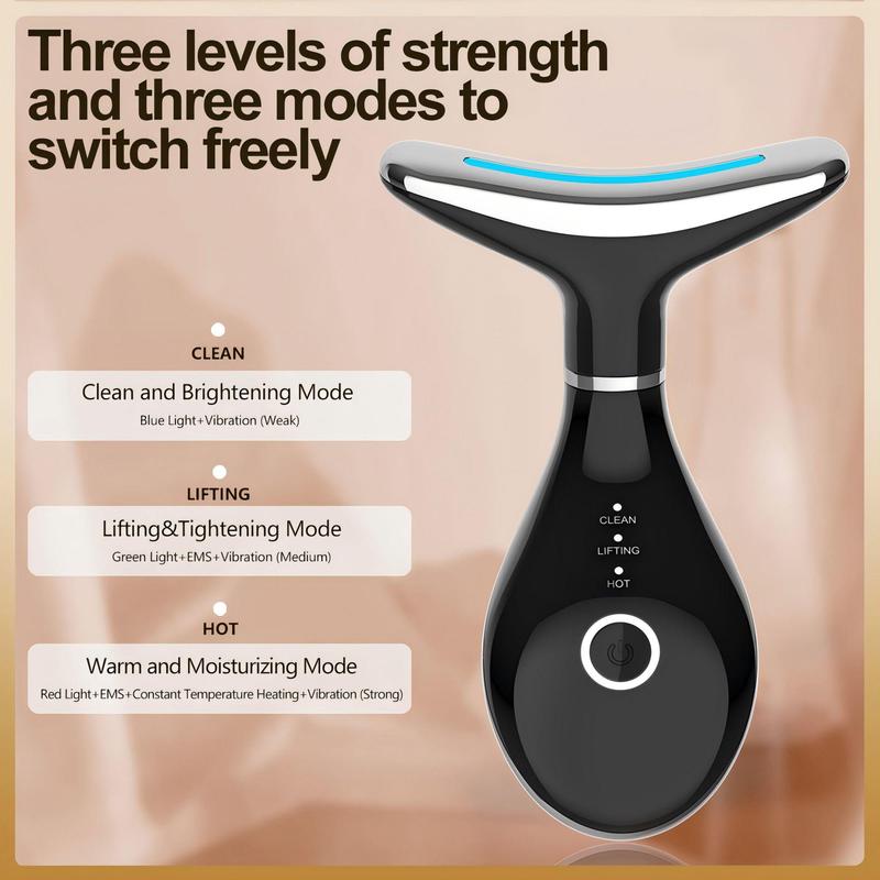 Electric Neck Massager, Facial Skin Care Tool, Neck & Face Lifting Massager, Personal Care Appliances for Women