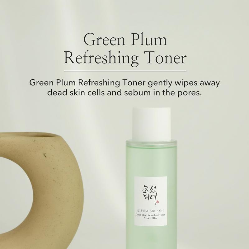 [Beauty of Joseon] Green Plum Refreshing Toner with AHA + BHA, 150ml - Flower, Ginseng Skincare Smooth