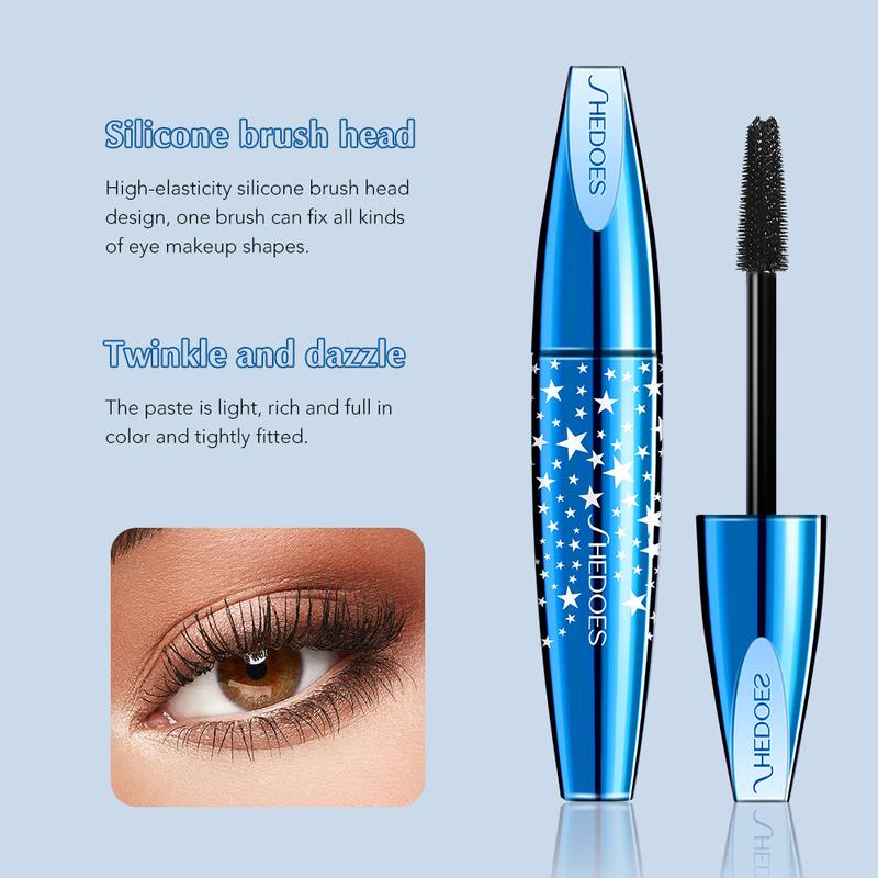 Fiber Lash Mascara Liquid Extension Makeup Eye Lash Kit ,Lengthening and Volumizing for a Full Fan Effect, 1 Count Cosmetic mascara waterproof mascara Lightweight