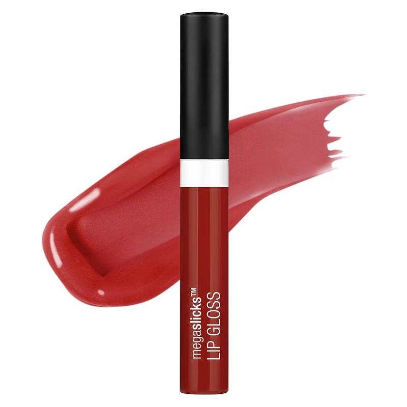 Wet N Wild Megaslicks Lip Gloss, Ultra-Glossy, Vitamin-E Enriched, Ultra-Gloss High Shine Moisturizing, Cruelty-Free & Vegan - My Cherry Amour Markwins Beauty Brands