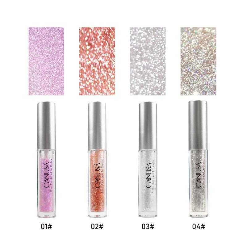 CANUSA Great Value Comfort Liquid Cosmetic Eyeshadow Set - 6 Shades, Offering a Variety of Colors, Makeup Products