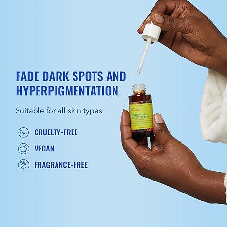 Good Molecules Discoloration Correcting Serum - Tranexamic Acid and Niacinamide for Dark Spots, Sun Damage, and Age Spots - Skincare Face