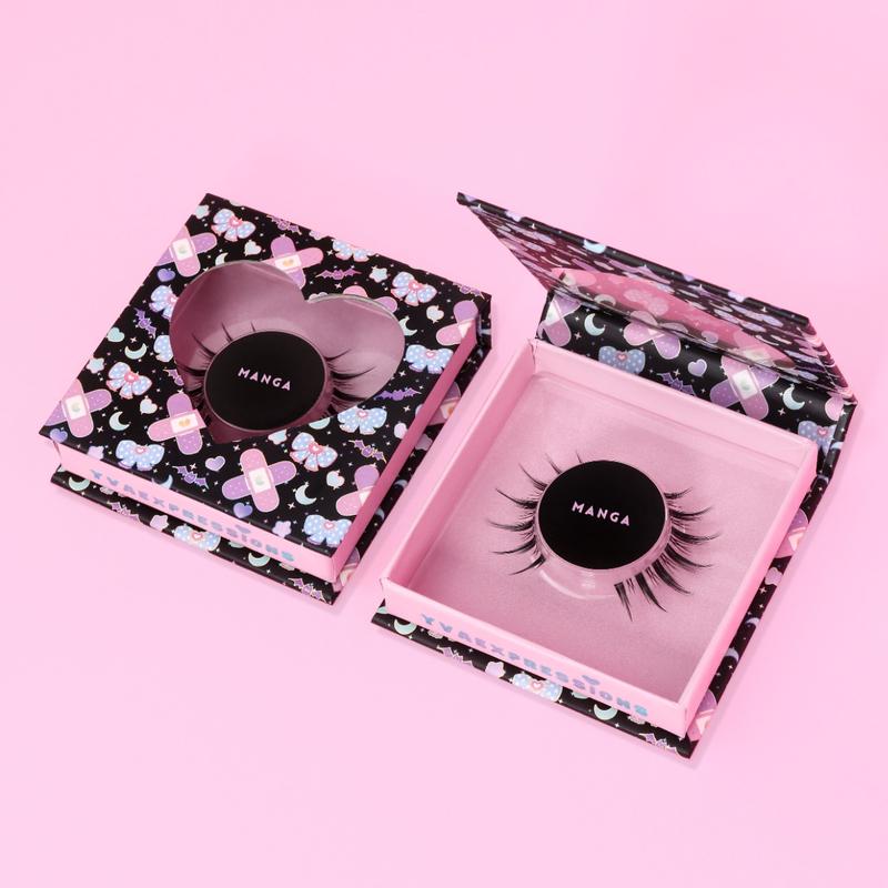 Anime Manga Manhua Lashes With Transparent Lash Band