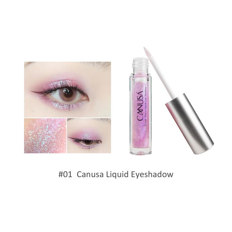 CANUSA Great Value Comfort Liquid Cosmetic Eyeshadow Set - 6 Shades, Offering a Variety of Colors, Makeup Products