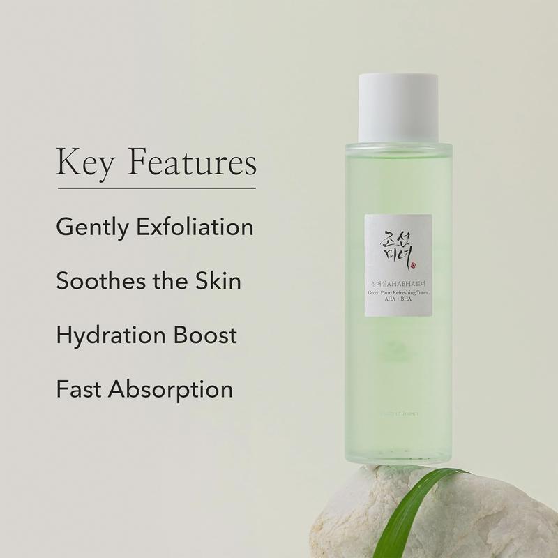 [Beauty of Joseon] Green Plum Refreshing Toner with AHA + BHA, 150ml - Flower, Ginseng Skincare Smooth