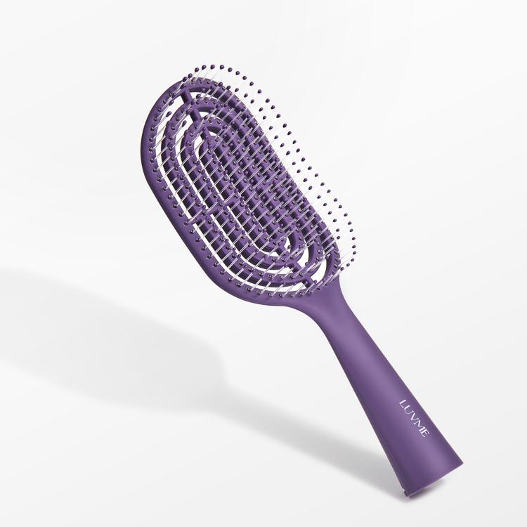 Pain-Free Spiral Detangling Brush for Curly Hair, Thick and Dry｜Luvme Tools&Accessories