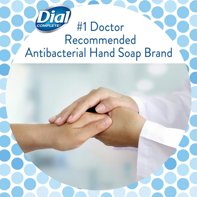 Dial Antibacterial Foaming Hand Wash, Spring Water, 7.5 fl oz (PREESHIP)