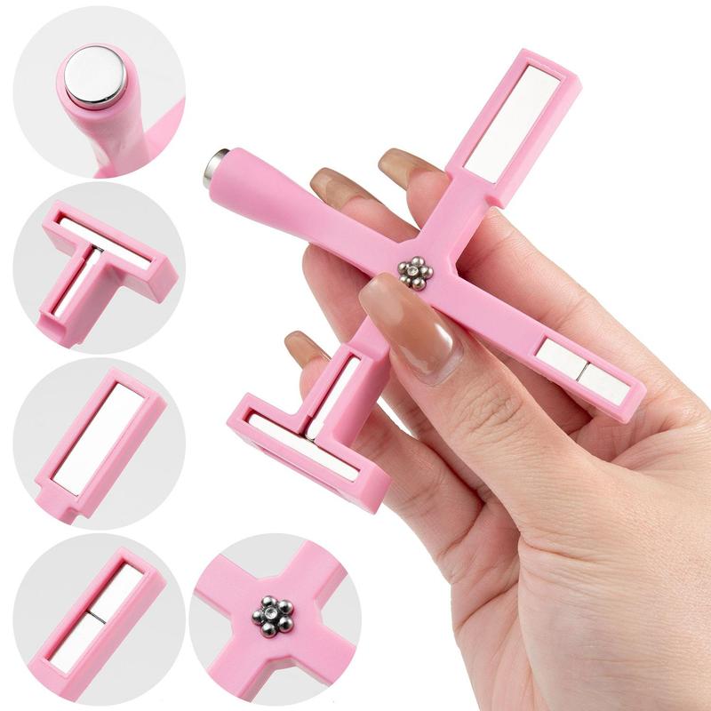 5 in 1 Nail Art Tool, Multifunctional Nail Art Magnet, Cat Eye Magnets, Nail Art Tool for Women & Girls