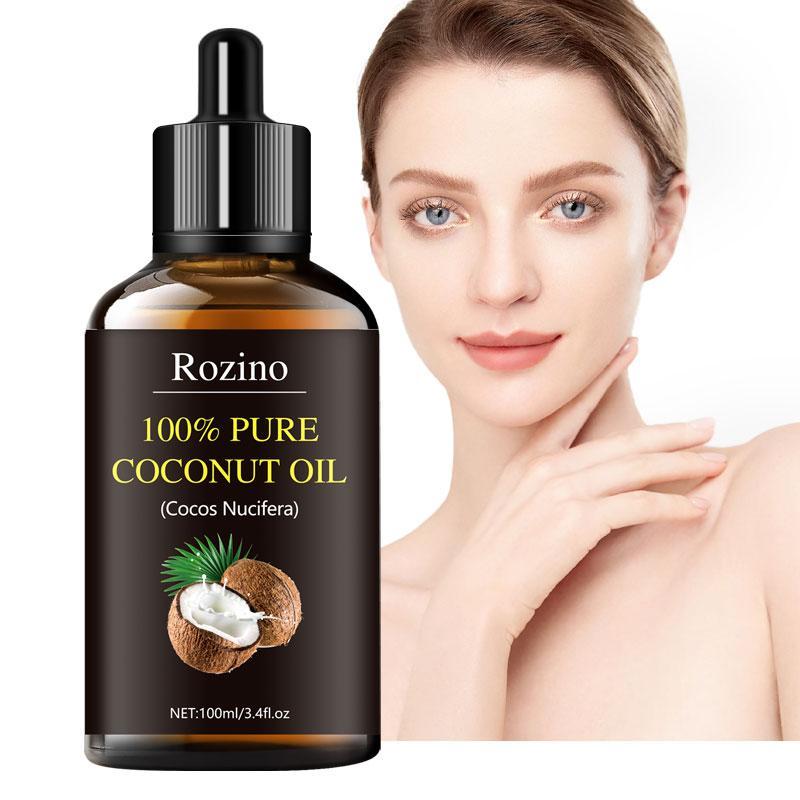 Coconut Oil, 2 Boxes Deeply Nourishing & Moisturizing Skin Care Oil, Hydrating Skin Care Product for Women & Men All Skin Types