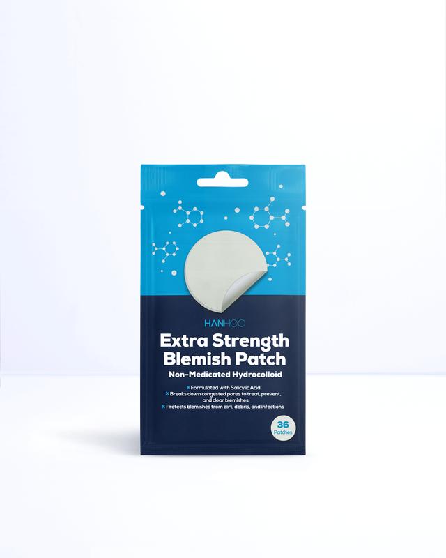 Extra Strength Hydrocolloid with Salicylic Acid | Blind Pimple Treatment | Korean Beauty & Cruelty-free & Vegan | 36 Patch Skincare Acne Skin Repair