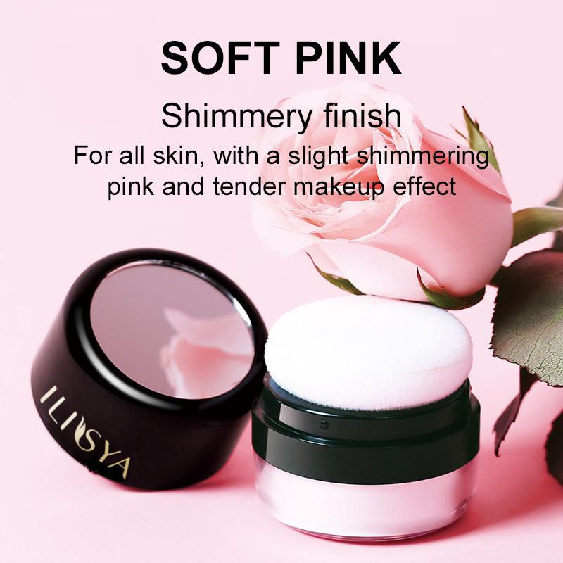 Oil Control Makeup Powder with Puff, Long Lasting Makeup Powder, Sweat-proof Waterproof Facial Makeup, Eye Makeup, Hair Degreasing Powder