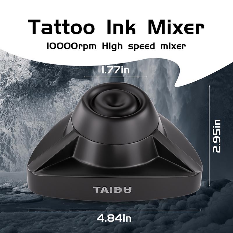 TAIDU Wireless Rechargeable Tattoo Color Mixer Shaker Suction Cup Design Color Shaker For Tattoo Artist Cosmetics