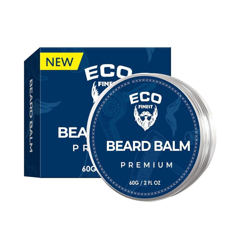 Black Friday Deal Beard Balm for Men, Unscented Beard Care for Men Soften and Moisture - Natural & Organic Jojoba, Argan,Castor oil, Vetamin E, Nourishes & Moisturizes Beard,Style & Anti-Frizzing, Beard  Conditioner